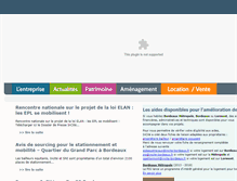 Tablet Screenshot of incite-bordeaux.fr
